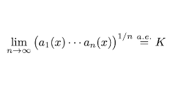 Khinchine's constant